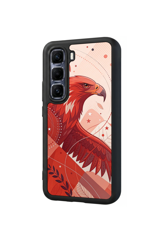 Infinix Hot 60 Pro Plus Uyumlu Besiktas Tasarımlı Glossy Premium Kılıf