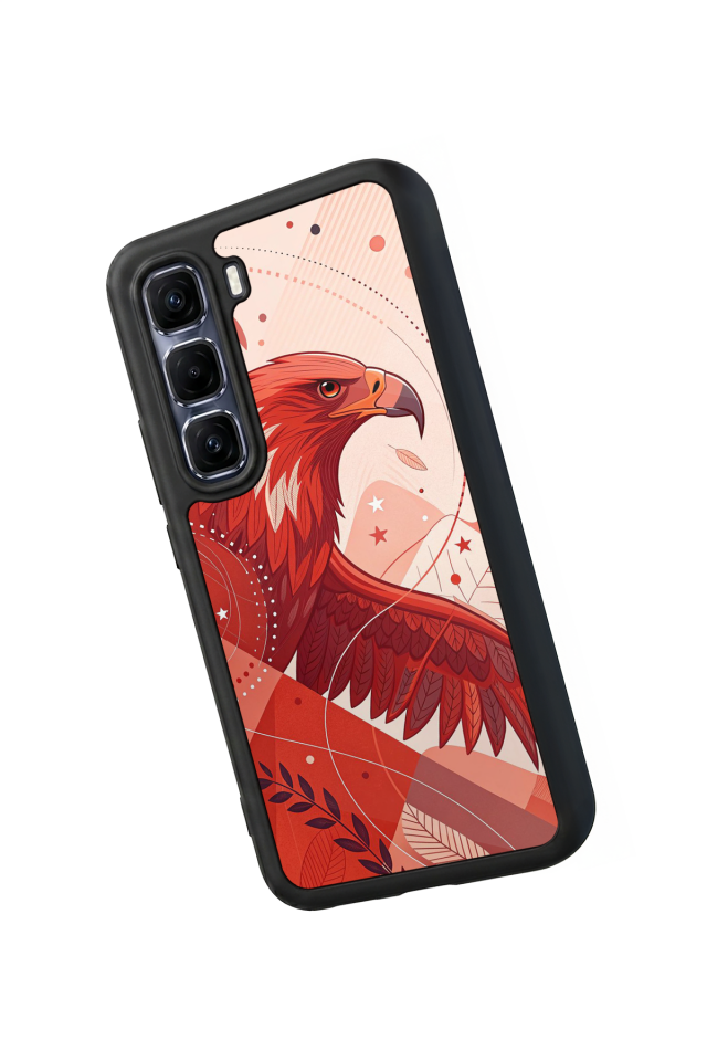 Infinix Hot 60 Pro Plus Uyumlu Besiktas Tasarımlı Glossy Premium Kılıf