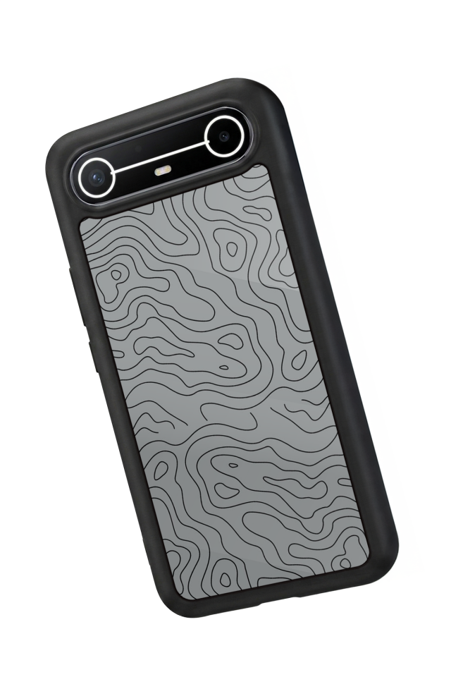 Tecno Spark Slim 5G Uyumlu Çizgi Sanatı Tasarımlı Glossy Premium Kılıf