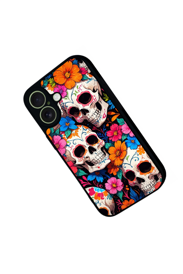 iPhone 17 Uyumlu KuruKafa Tasarımlı Glossy Premium Kılıf