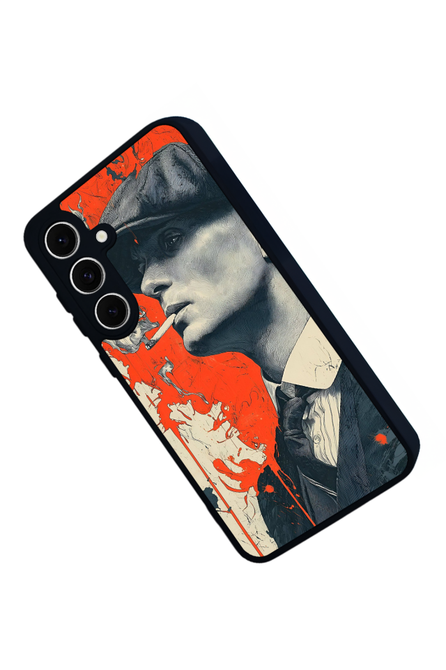 Samsung Galaxy A16 Uyumlu Peaky Blinders Tasarımlı Glossy Premium Kılıf
