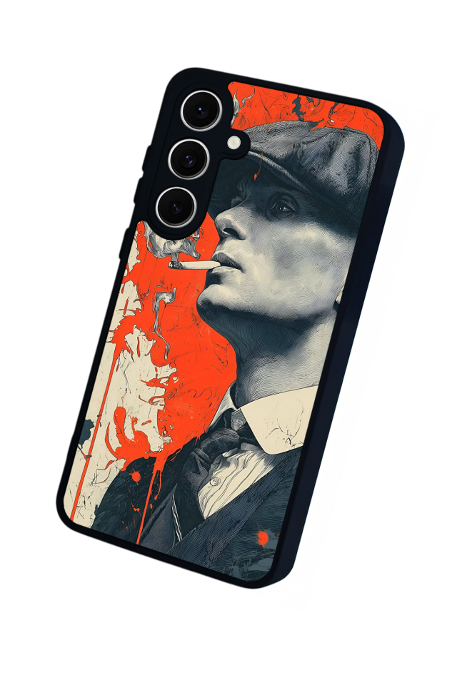 Samsung Galaxy A16 Uyumlu Peaky Blinders Tasarımlı Glossy Premium Kılıf