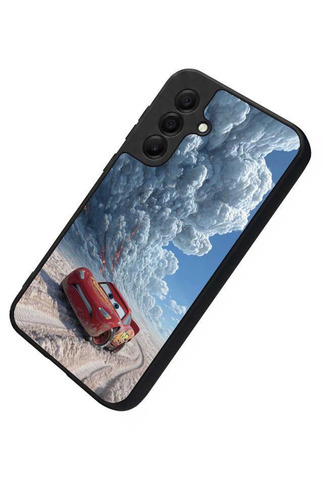 Samsung Galaxy A17 Uyumlu Şimsek McQueen Tasarımlı Glossy Premium Kılıf