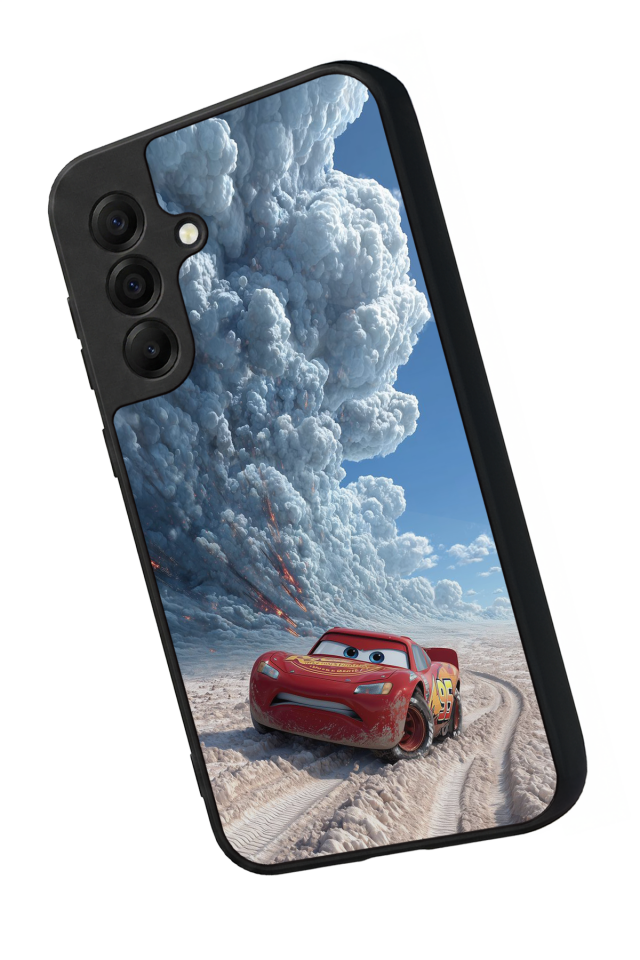 Samsung Galaxy A17 Uyumlu Şimsek McQueen Tasarımlı Glossy Premium Kılıf