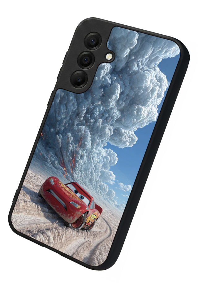 Samsung Galaxy A17 Uyumlu Şimsek McQueen Tasarımlı Glossy Premium Kılıf