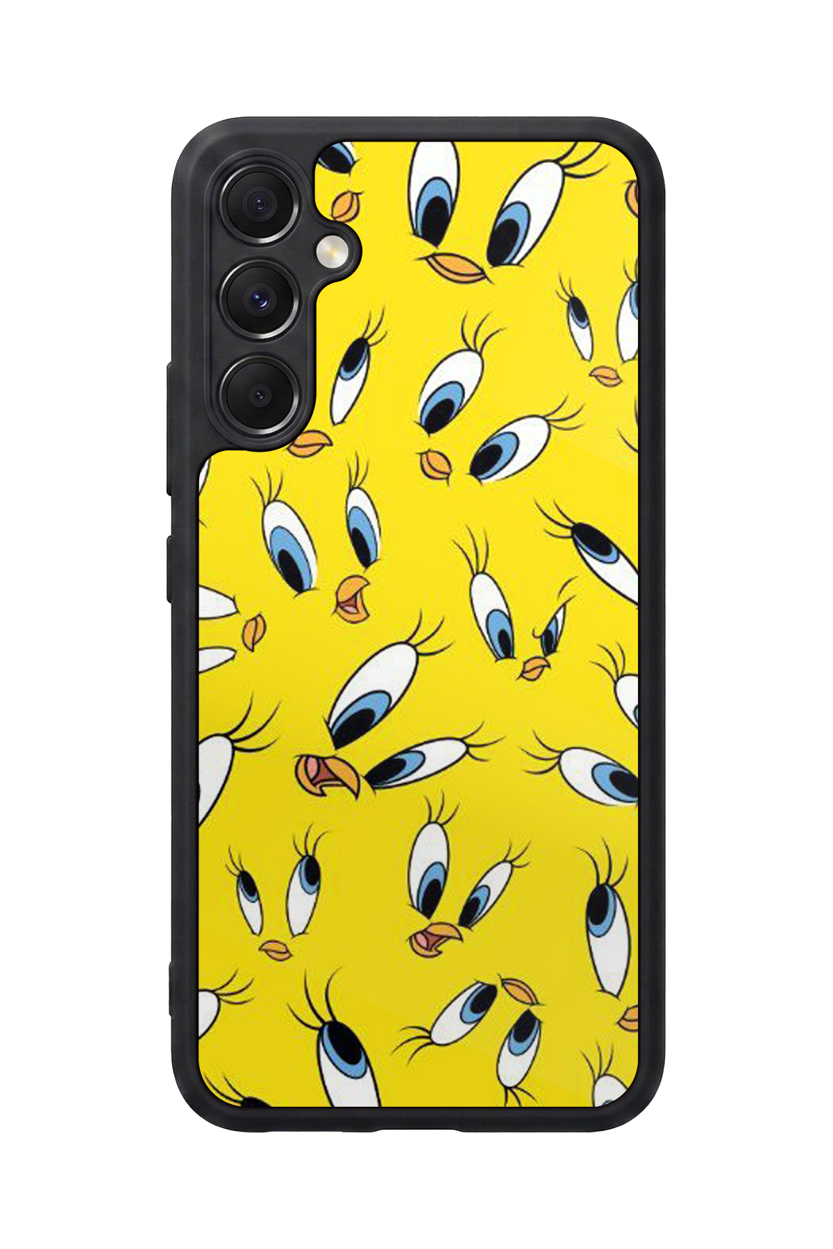 Samsung Galaxy M34 Uyumlu Tweety Tasarımlı Glossy Premium Kılıf