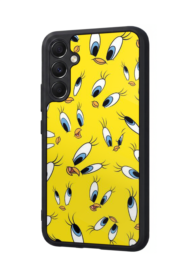 Samsung Galaxy M34 Uyumlu Tweety Tasarımlı Glossy Premium Kılıf