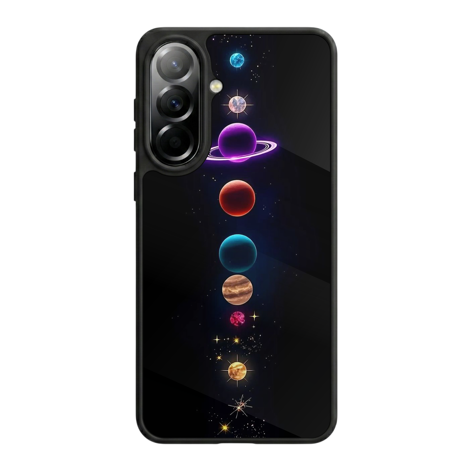 Samsung Galaxy A57 Uyumlu Uzay Tasarımlı Glossy Premium Kılıf