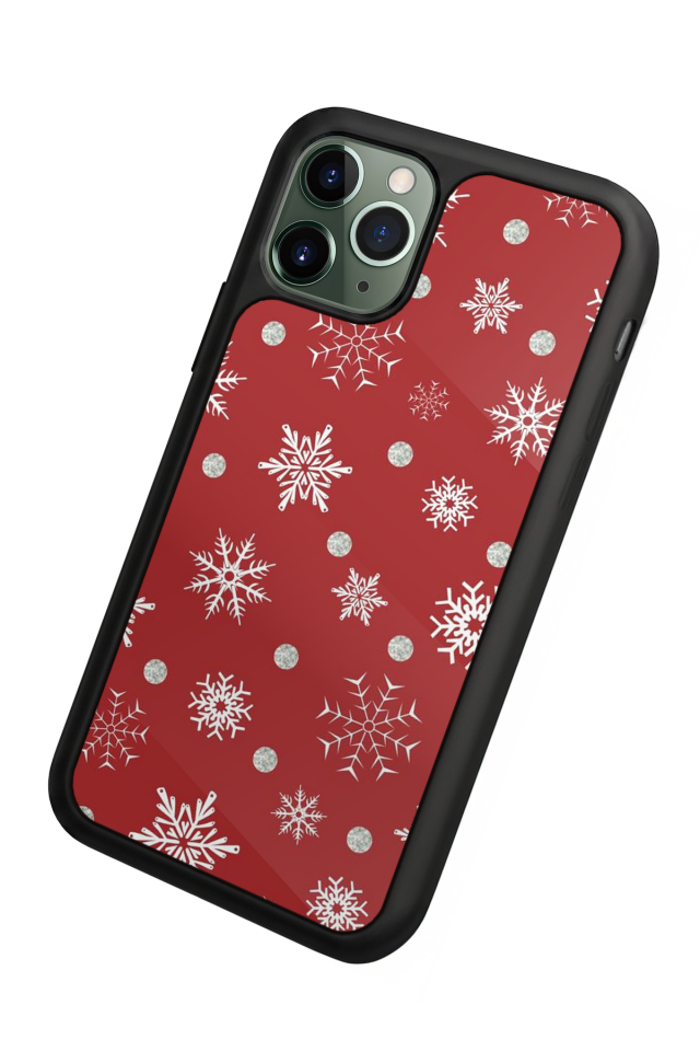 iPhone 11 Pro Max Uyumlu Yilbasi Christmas Tasarımlı Glossy Premium Kılıf