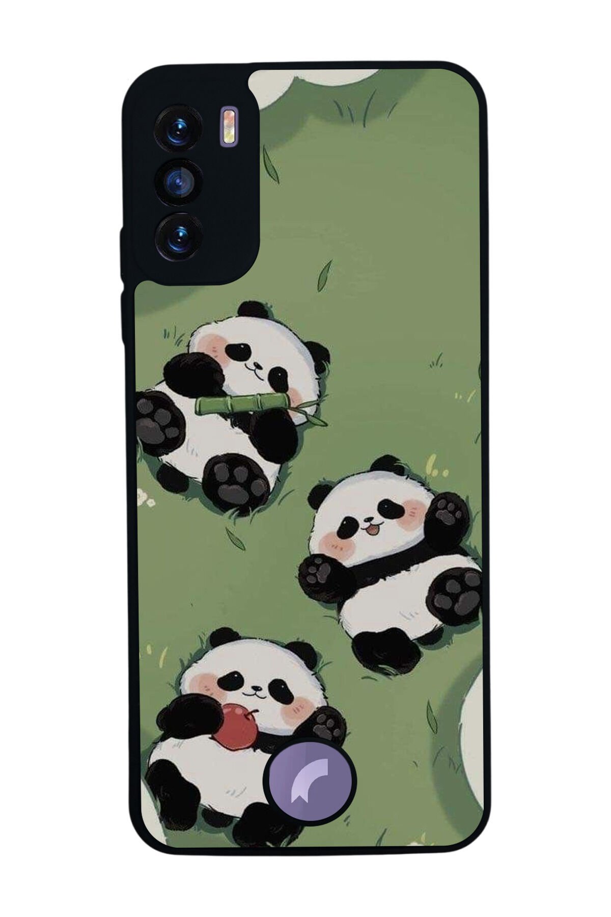 Reeder S19 Max Pro S Uyumlu Panda Tasarımlı Glossy Premium Kılıf