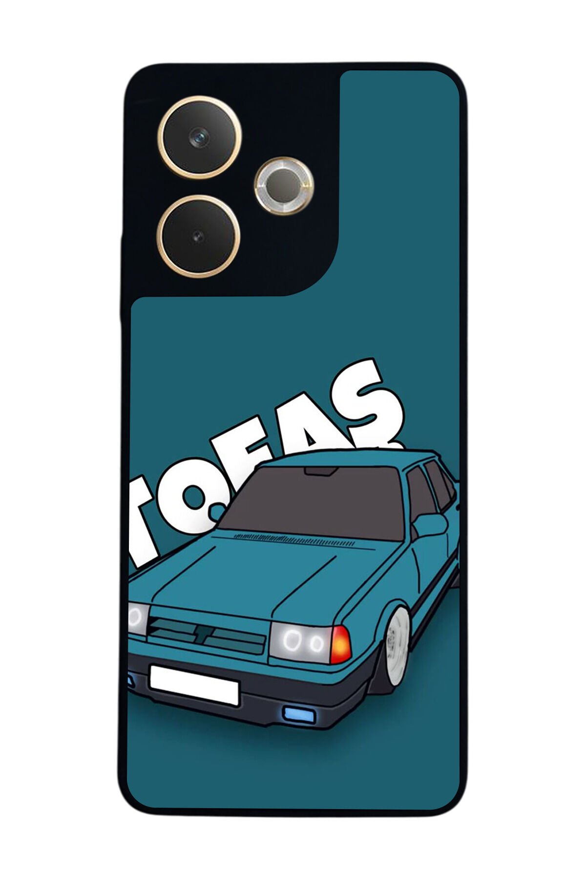 Oppo A5 Pro Uyumlu Tofas Tasarımlı Glossy Premium Kılıf