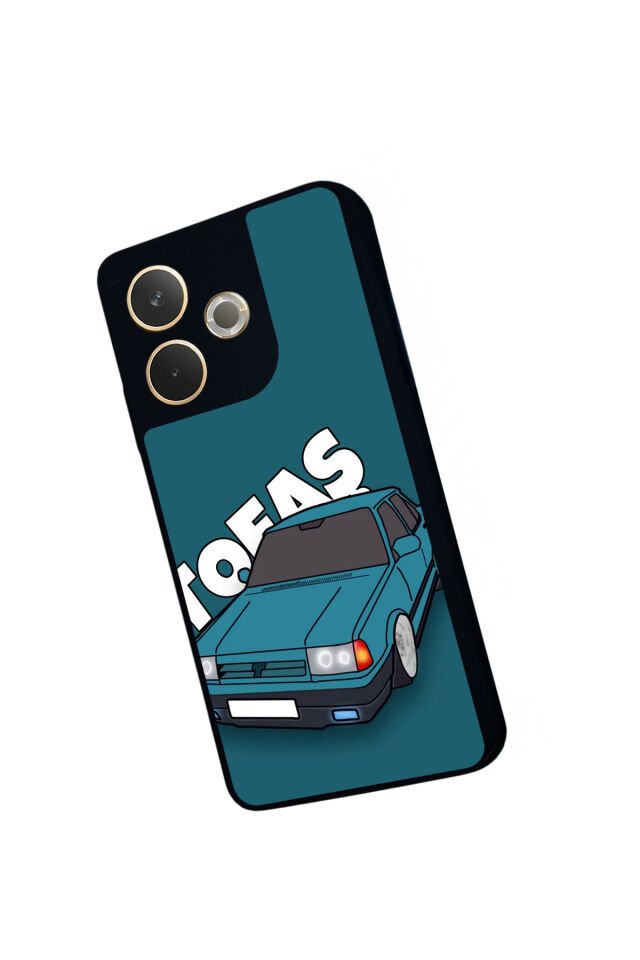 Oppo A5 Pro Uyumlu Tofas Tasarımlı Glossy Premium Kılıf