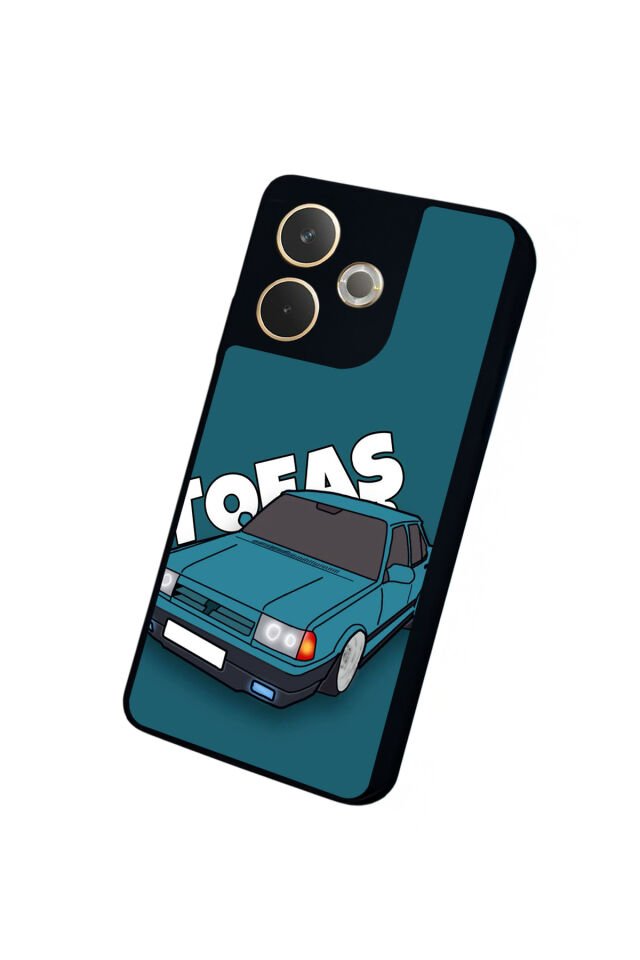 Oppo A5 Pro Uyumlu Tofas Tasarımlı Glossy Premium Kılıf