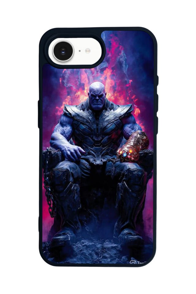 iPhone 16E Uyumlu Thanos Tasarımlı Glossy Premium Kılıf