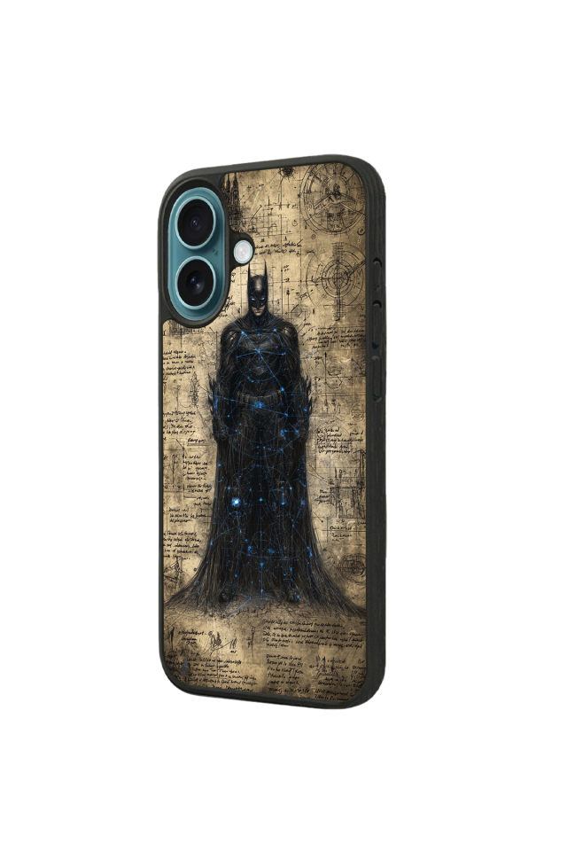 iPhone 16 Plus Uyumlu Batman Tasarımlı Glossy Premium Kılıf