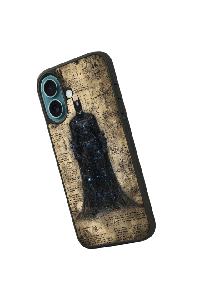 iPhone 16 Plus Uyumlu Batman Tasarımlı Glossy Premium Kılıf
