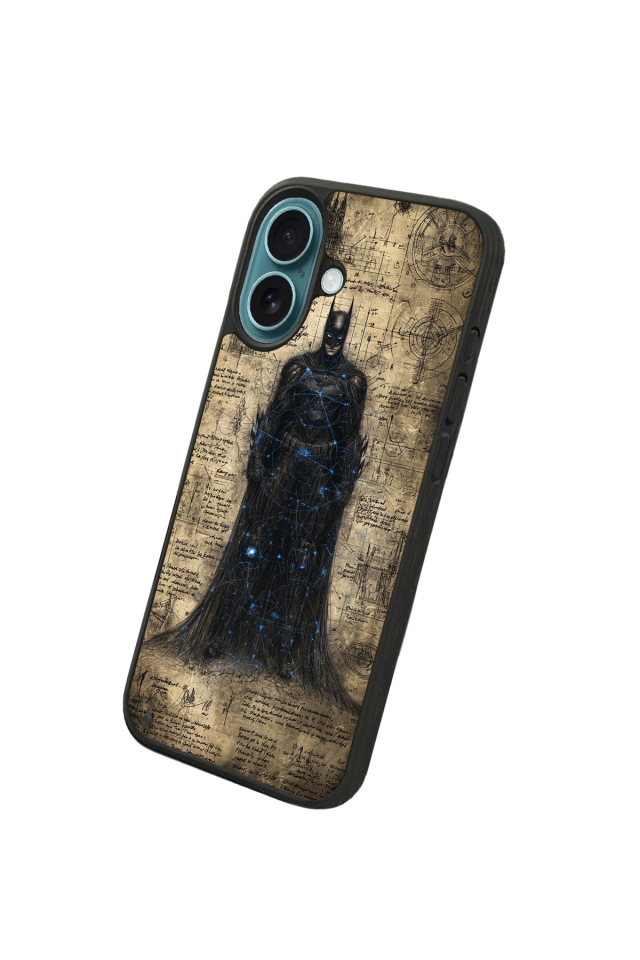 iPhone 16 Plus Uyumlu Batman Tasarımlı Glossy Premium Kılıf