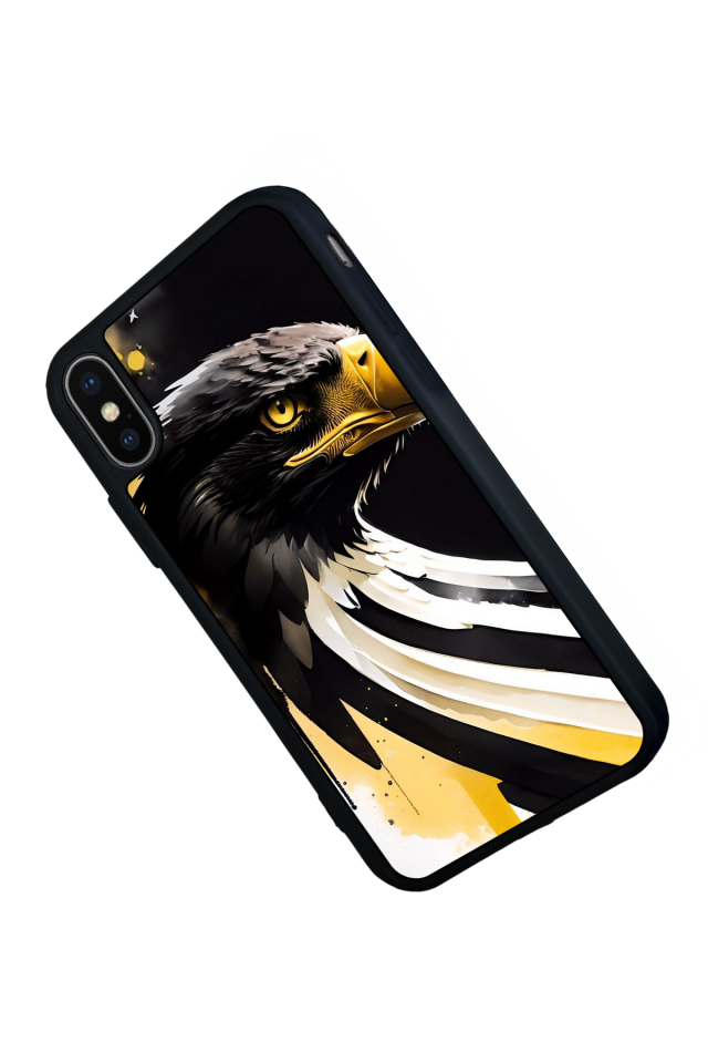 iPhone XS Max Uyumlu Besiktas Tasarımlı Glossy Premium Kılıf