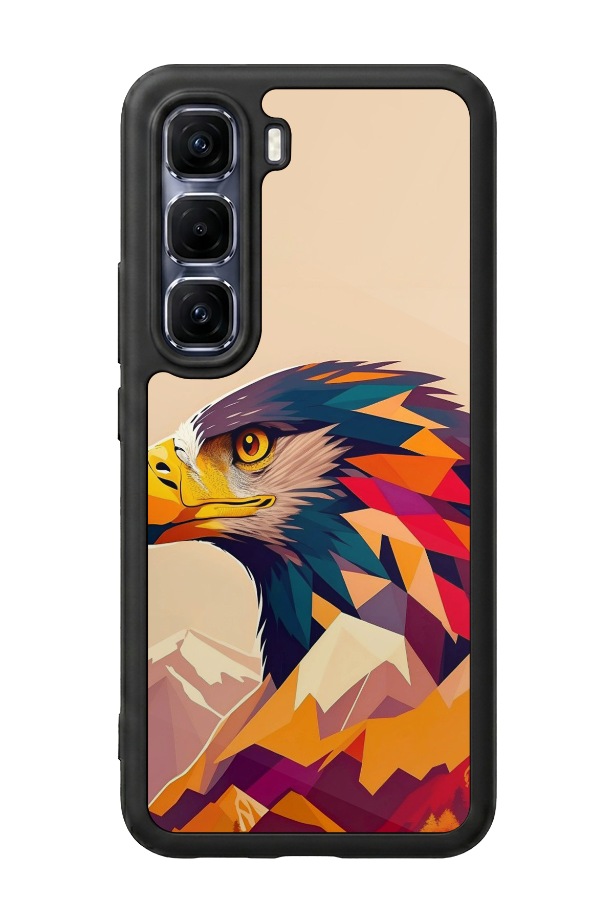 Infinix Hot 60 Pro Plus Uyumlu Besiktas Tasarımlı Glossy Premium Kılıf