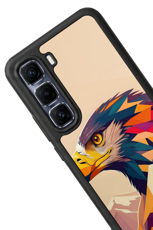 Infinix Hot 60 Pro Plus Uyumlu Besiktas Tasarımlı Glossy Premium Kılıf