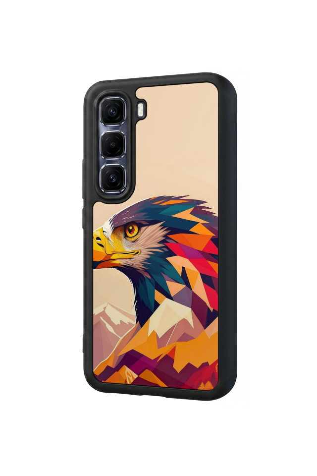 Infinix Hot 60 Pro Plus Uyumlu Besiktas Tasarımlı Glossy Premium Kılıf