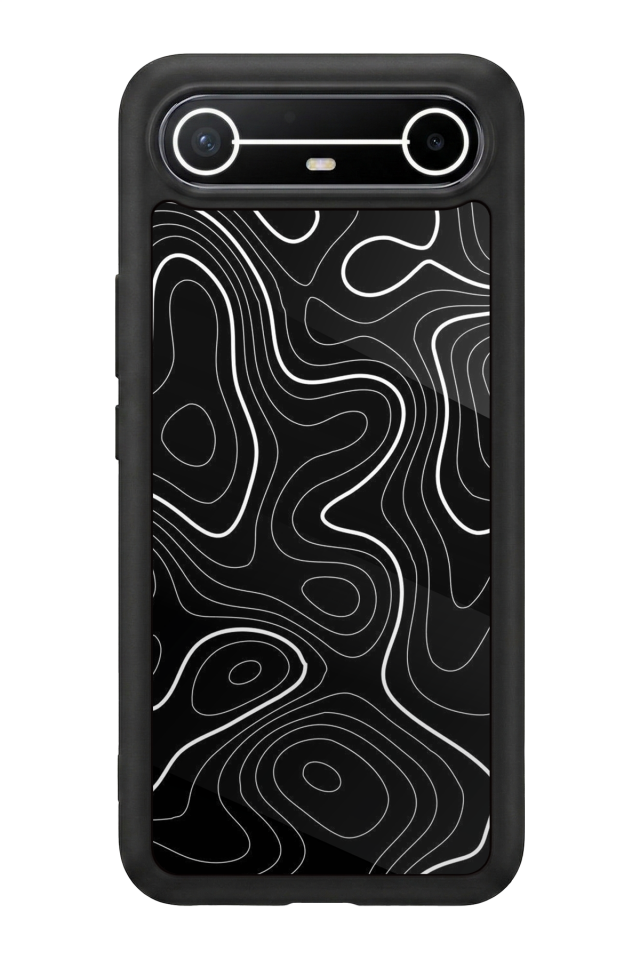 Tecno Spark Slim 5G Uyumlu Çizgi Sanatı Tasarımlı Glossy Premium Kılıf