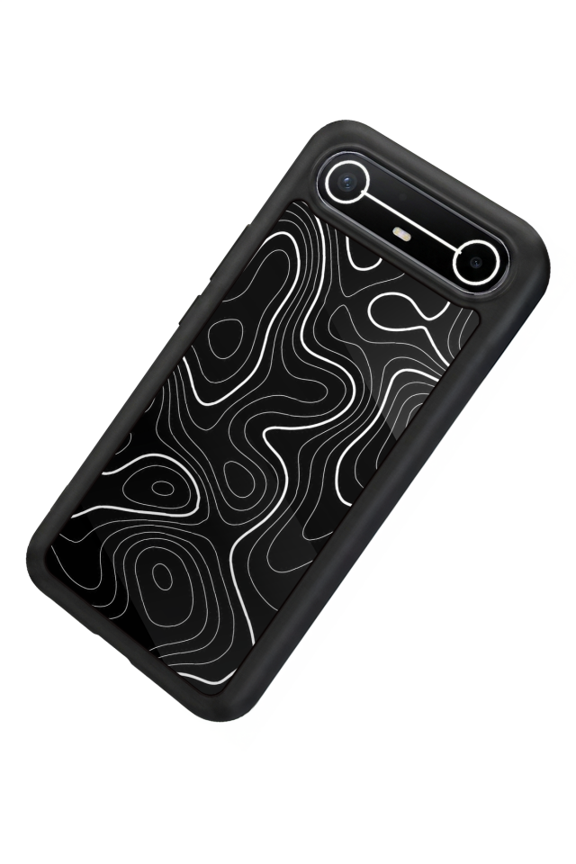 Tecno Spark Slim 5G Uyumlu Çizgi Sanatı Tasarımlı Glossy Premium Kılıf