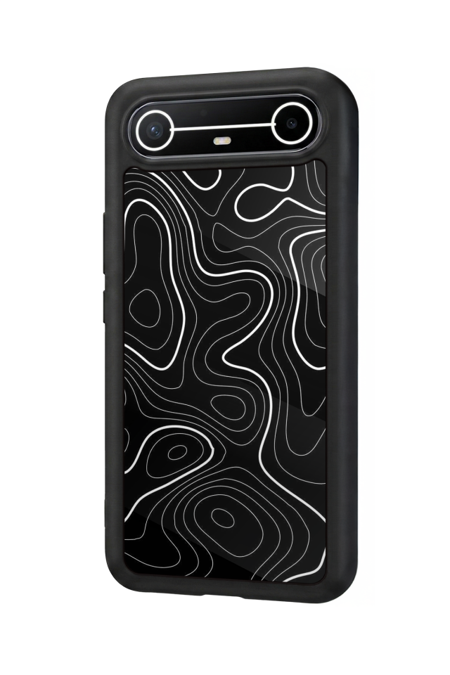 Tecno Spark Slim 5G Uyumlu Çizgi Sanatı Tasarımlı Glossy Premium Kılıf