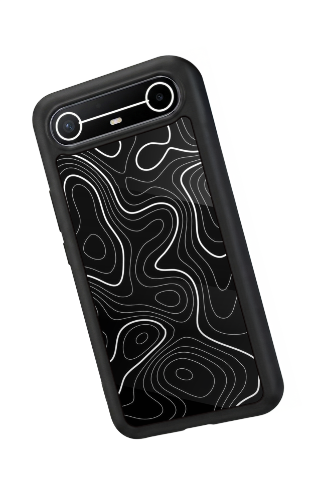 Tecno Spark Slim 5G Uyumlu Çizgi Sanatı Tasarımlı Glossy Premium Kılıf