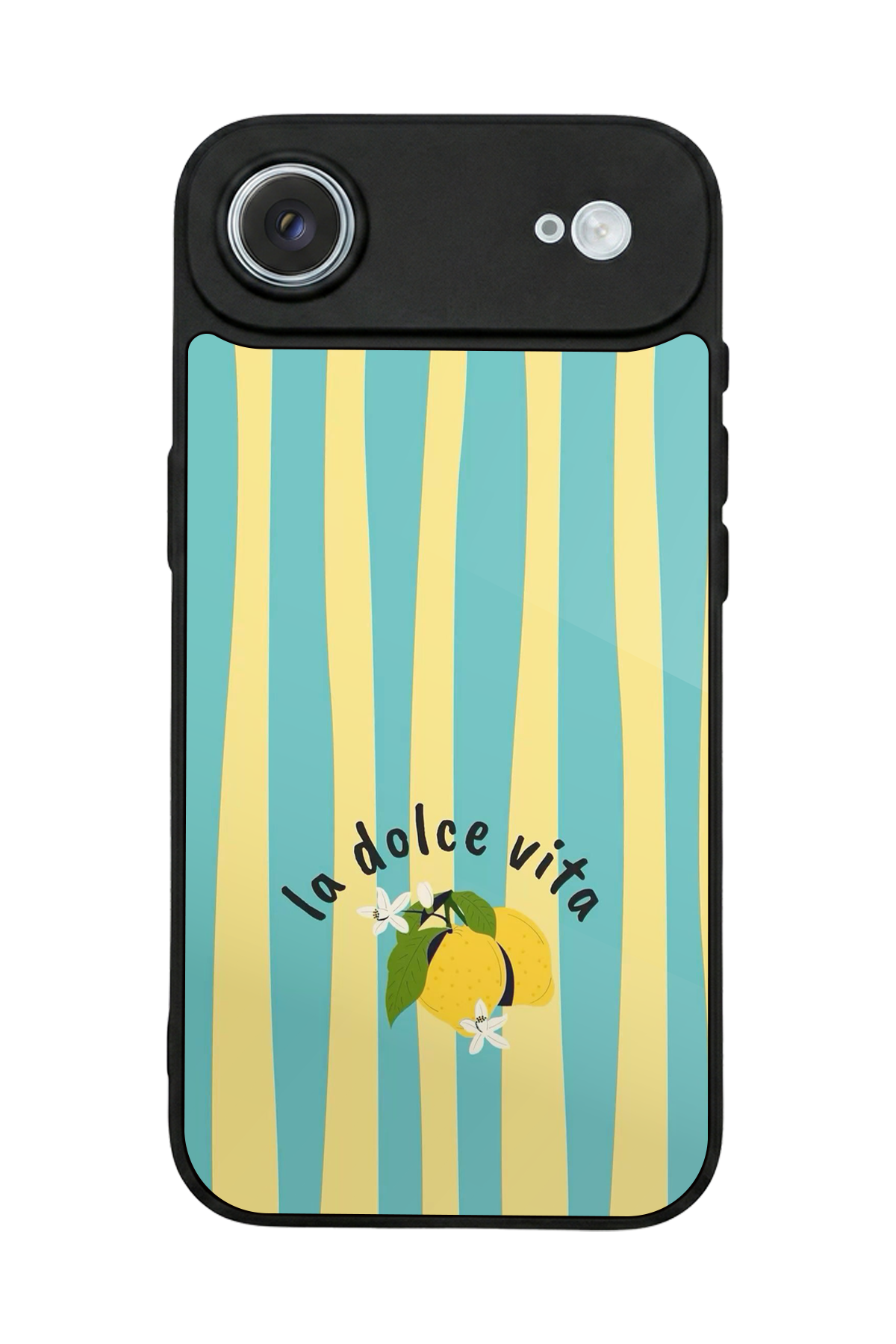 iPhone 17 Air Uyumlu Limon Tasarımlı Glossy Premium Kılıf