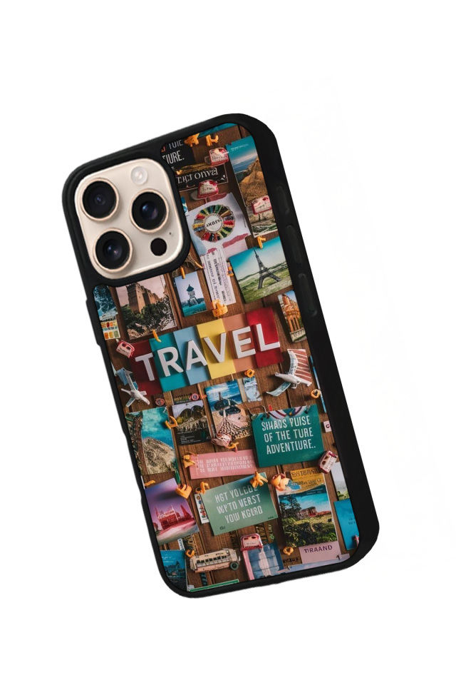 iPhone 14 Pro Uyumlu Poster Tasarımlı Glossy Premium Kılıf