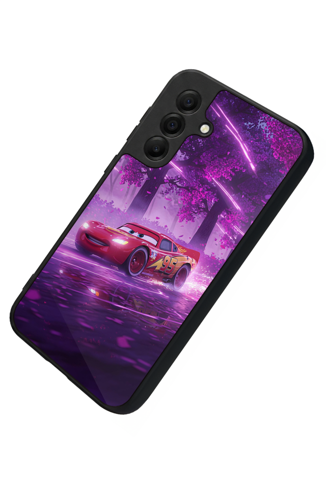 Samsung Galaxy A17 Uyumlu Şimsek McQueen Tasarımlı Glossy Premium Kılıf
