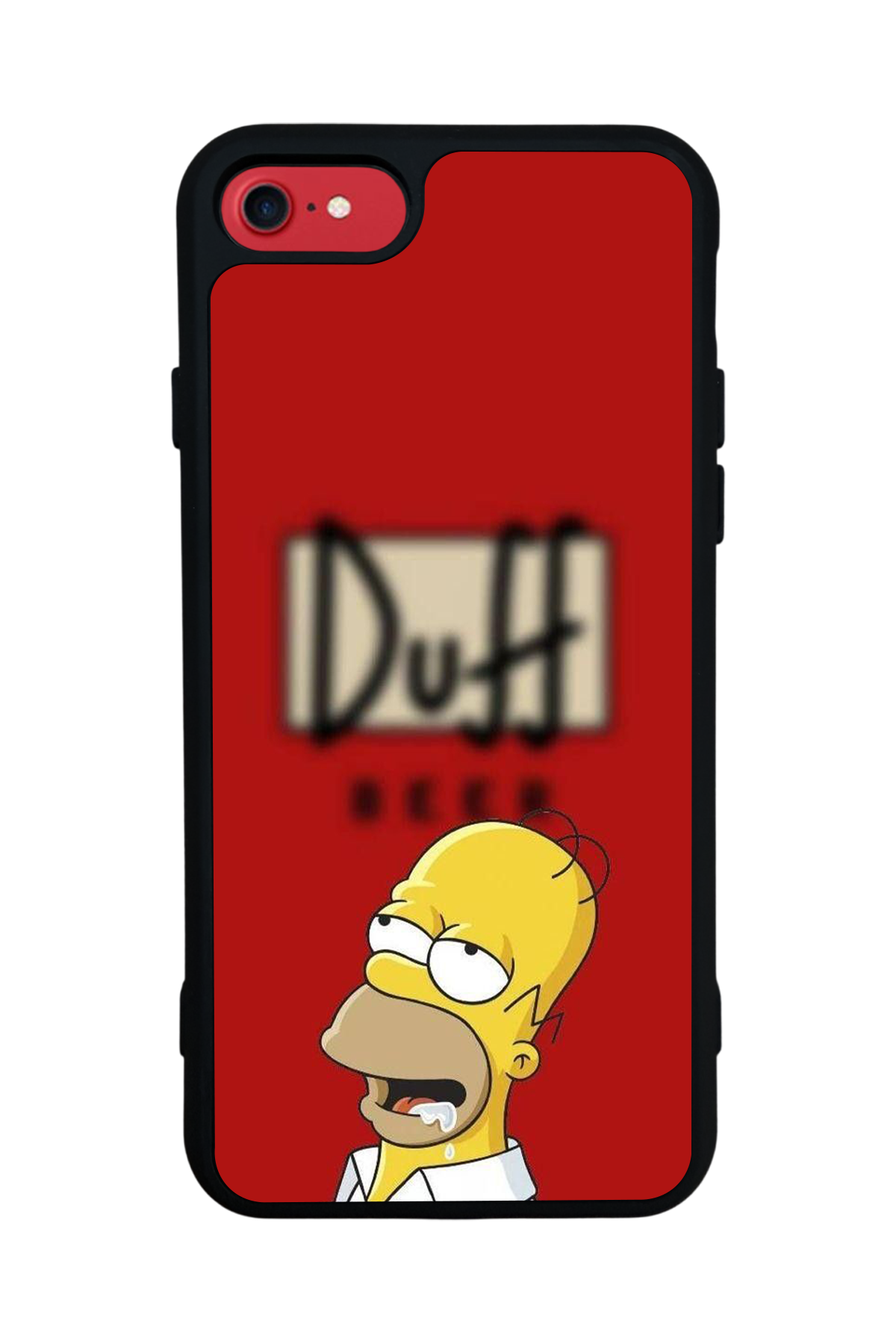 iPhone SE Uyumlu The Simpsons Tasarımlı Glossy Premium Kılıf