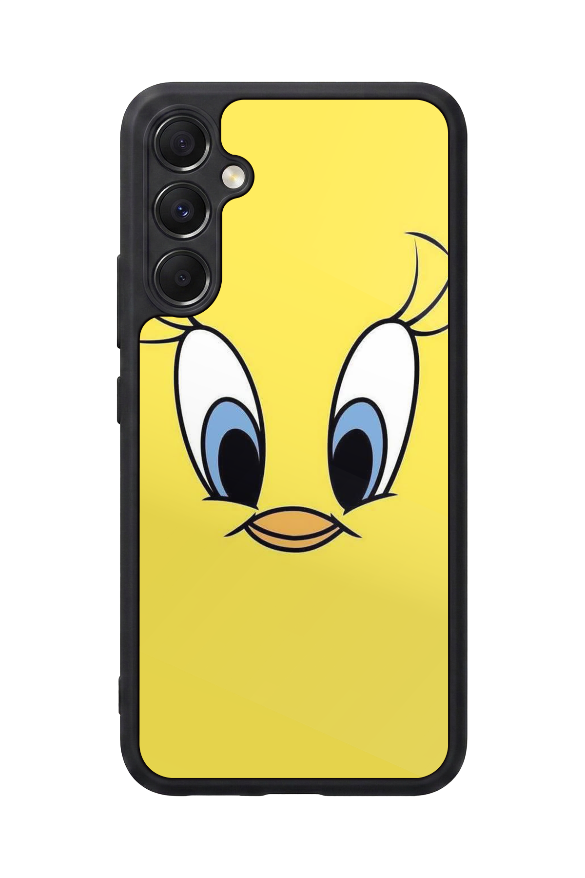 Samsung Galaxy M34 Uyumlu Tweety Tasarımlı Glossy Premium Kılıf