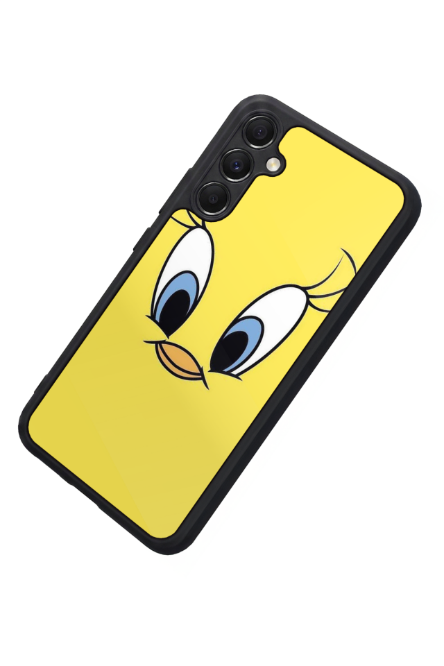 Samsung Galaxy M34 Uyumlu Tweety Tasarımlı Glossy Premium Kılıf