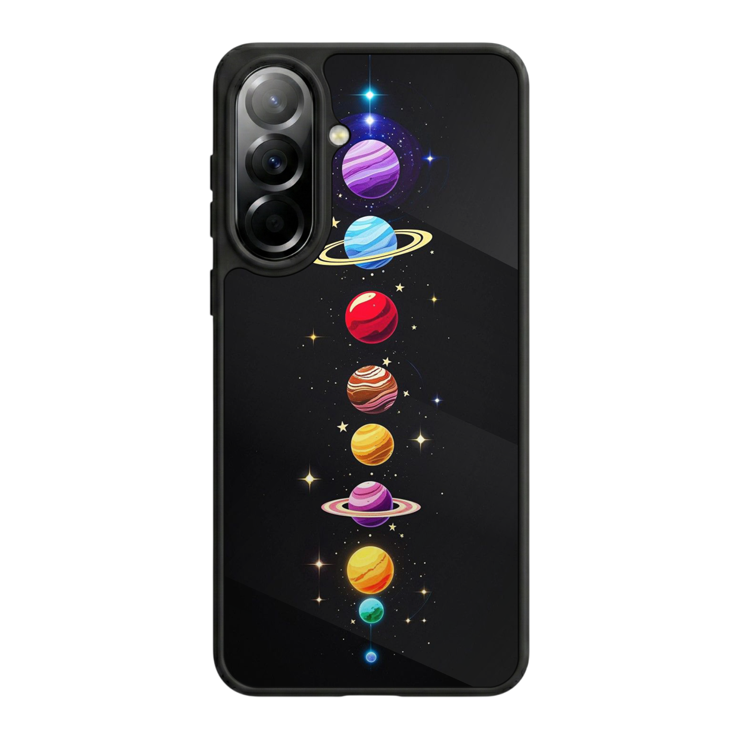 Samsung Galaxy A57 Uyumlu Uzay Tasarımlı Glossy Premium Kılıf