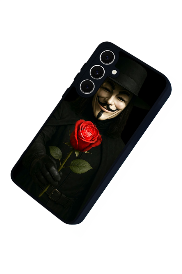 Samsung Galaxy S24 FE Uyumlu Vendetta Tasarımlı Glossy Premium Kılıf