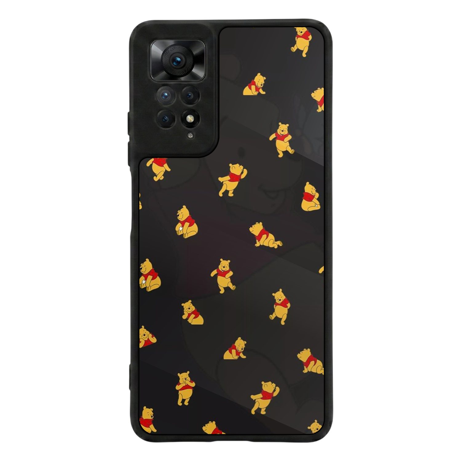 Xiaomi Redmi Note 12 Pro Uyumlu Winnie Tasarımlı Glossy Premium Kılıf