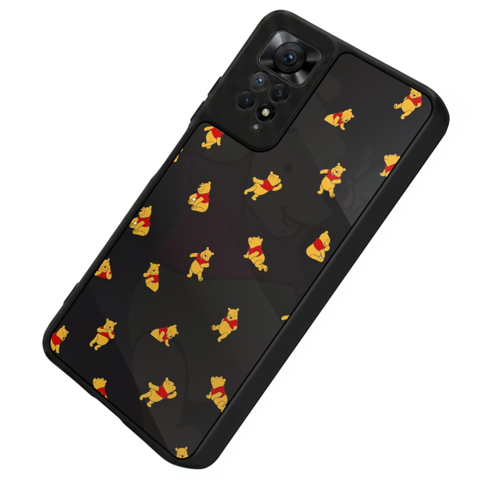 Xiaomi Redmi Note 12 Pro Uyumlu Winnie Tasarımlı Glossy Premium Kılıf