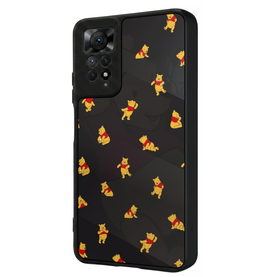 Xiaomi Redmi Note 12 Pro Uyumlu Winnie Tasarımlı Glossy Premium Kılıf