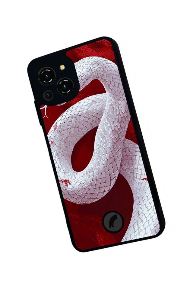 Reeder S23 Pro Max Uyumlu Yılan Tasarımlı Glossy Premium Kılıf
