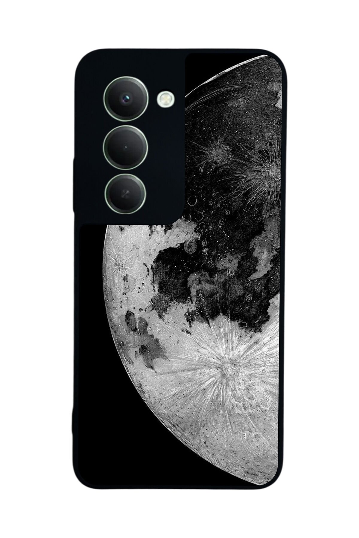 Xiaomi Redmi 15 5G Uyumlu Ay Tasarımlı Glossy Premium Kılıf