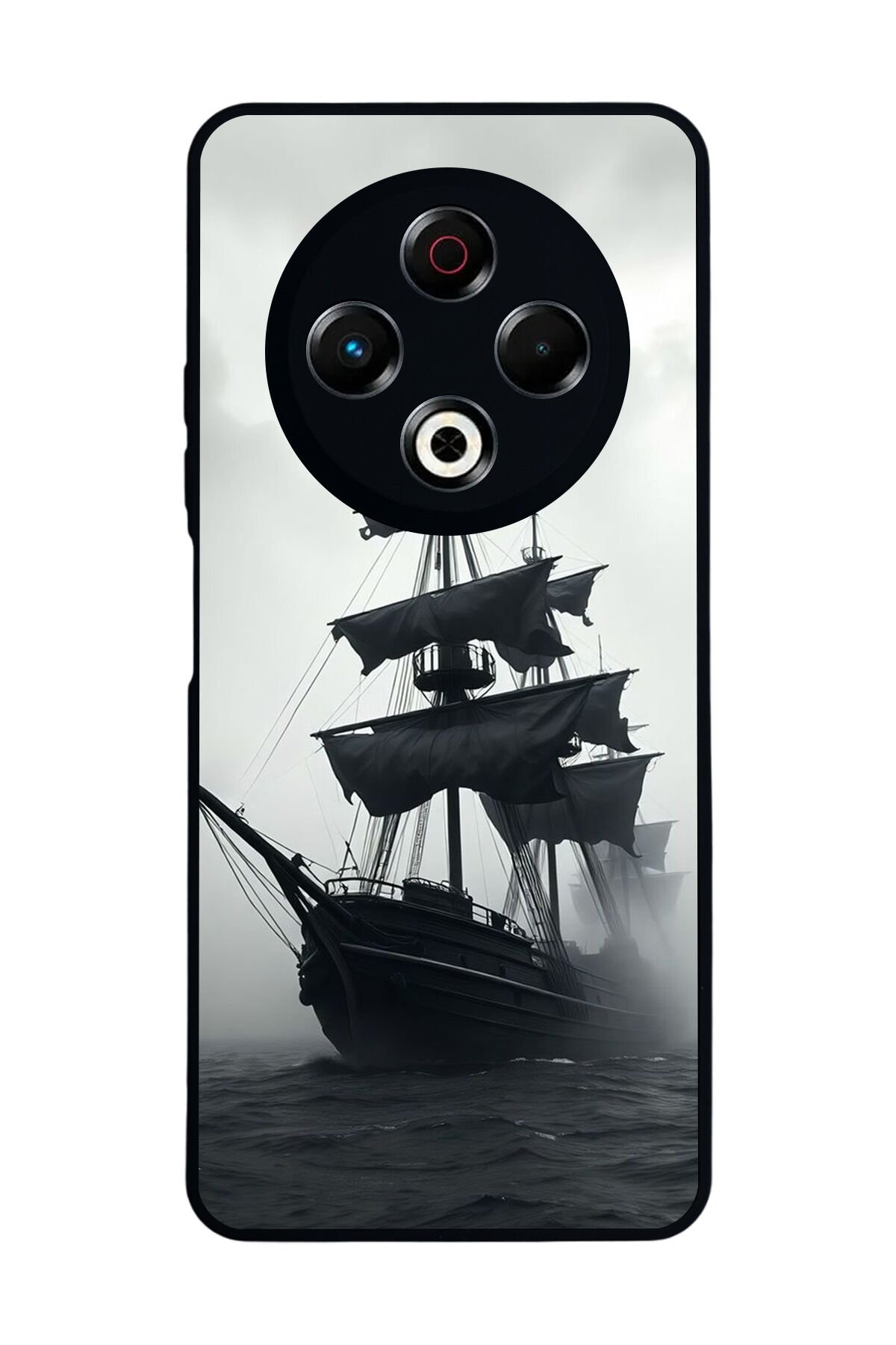 Tecno Spark 30 Uyumlu Korsan Tasarımlı Glossy Premium Kılıf
