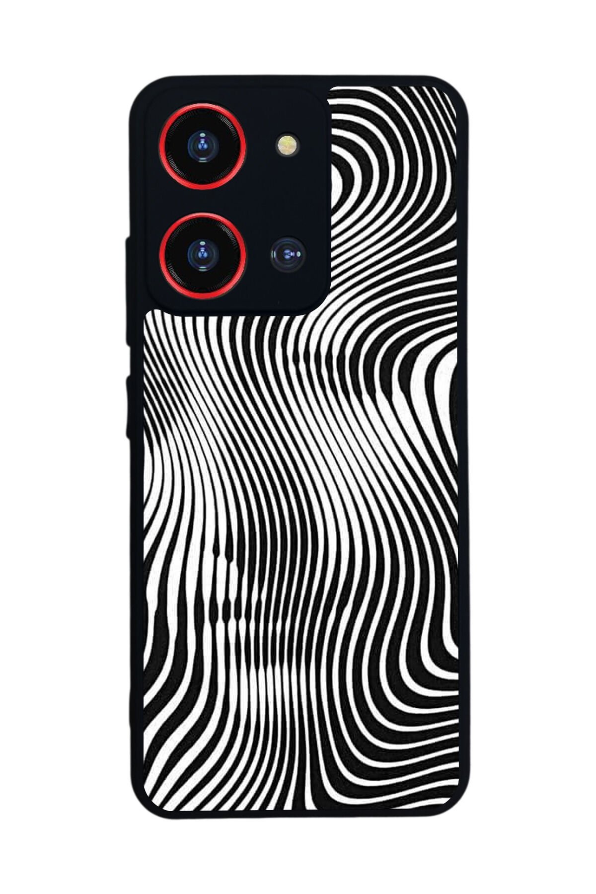 Reeder S19 Max Pro S ZOOM Uyumlu Çizgi Sanatı Tasarımlı Glossy Premium Kılıf