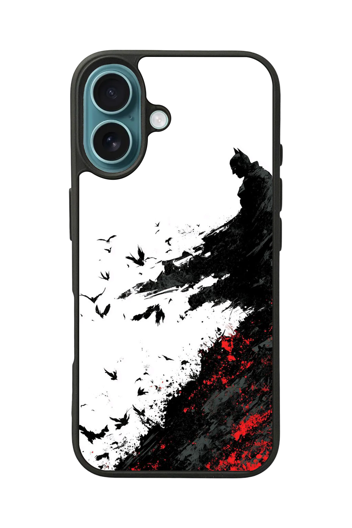 iPhone 16 Plus Uyumlu Batman Tasarımlı Glossy Premium Kılıf
