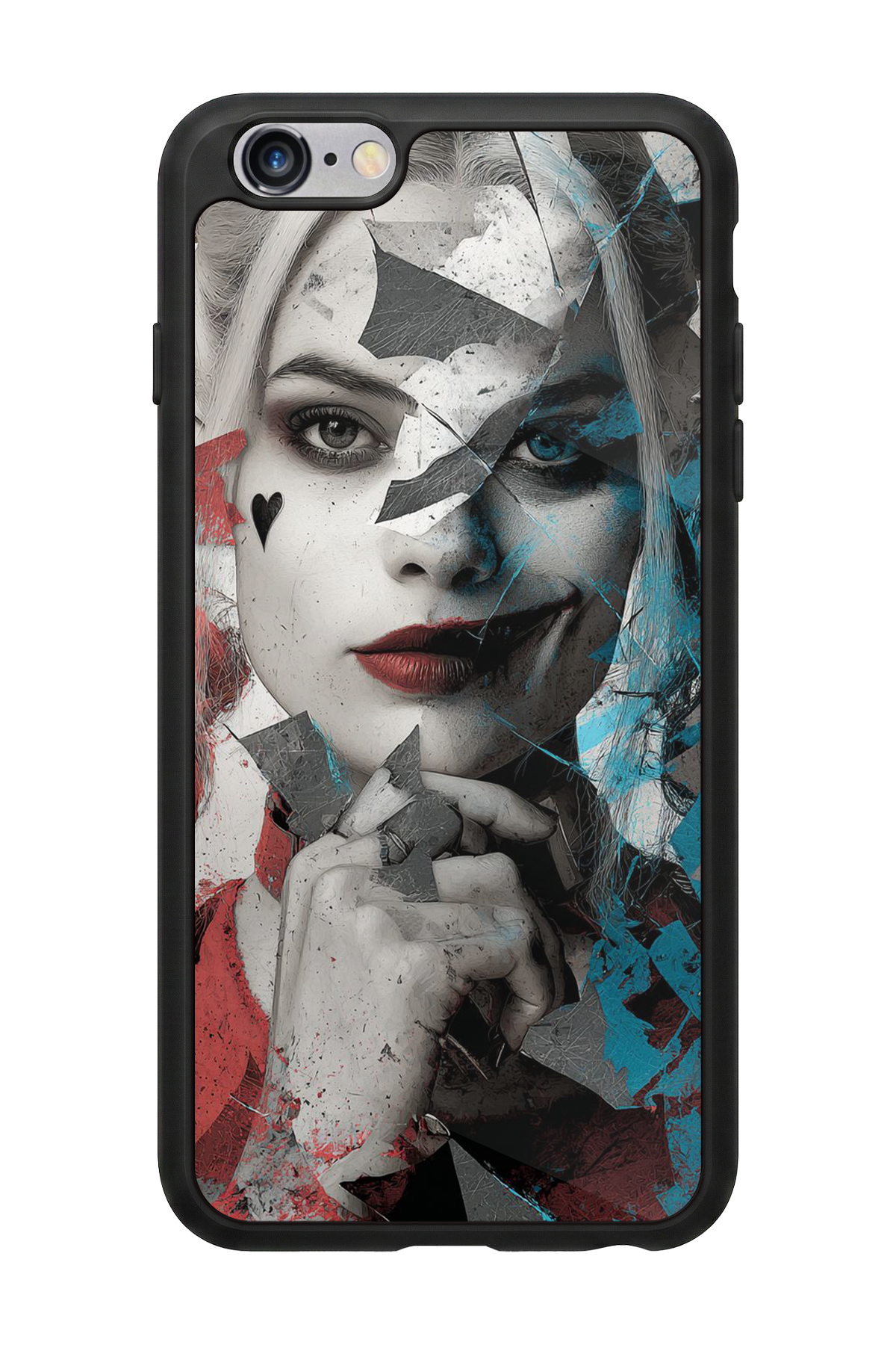 iPhone 6 Plus Uyumlu HarleyQueen Tasarımlı Glossy Premium Kılıf