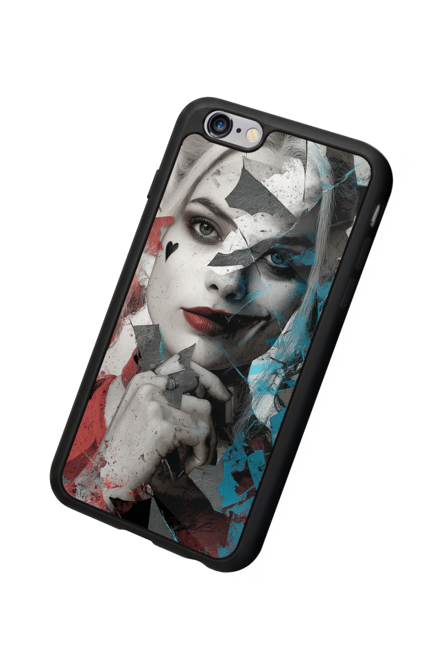 iPhone 6 Plus Uyumlu HarleyQueen Tasarımlı Glossy Premium Kılıf