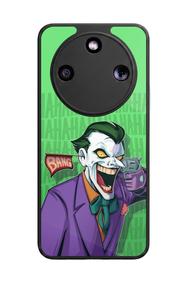 Honor Magic 8 Lite Uyumlu Joker Tasarımlı Glossy Premium Kılıf