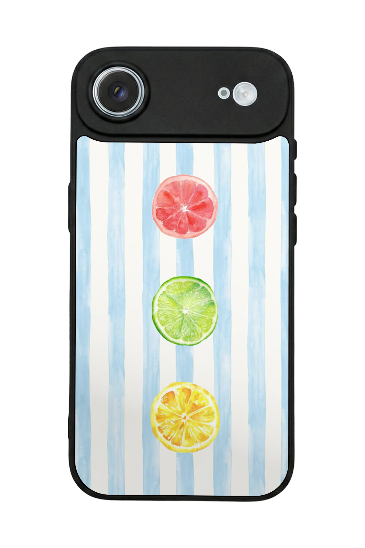 iPhone 17 Air Uyumlu Limon Tasarımlı Glossy Premium Kılıf
