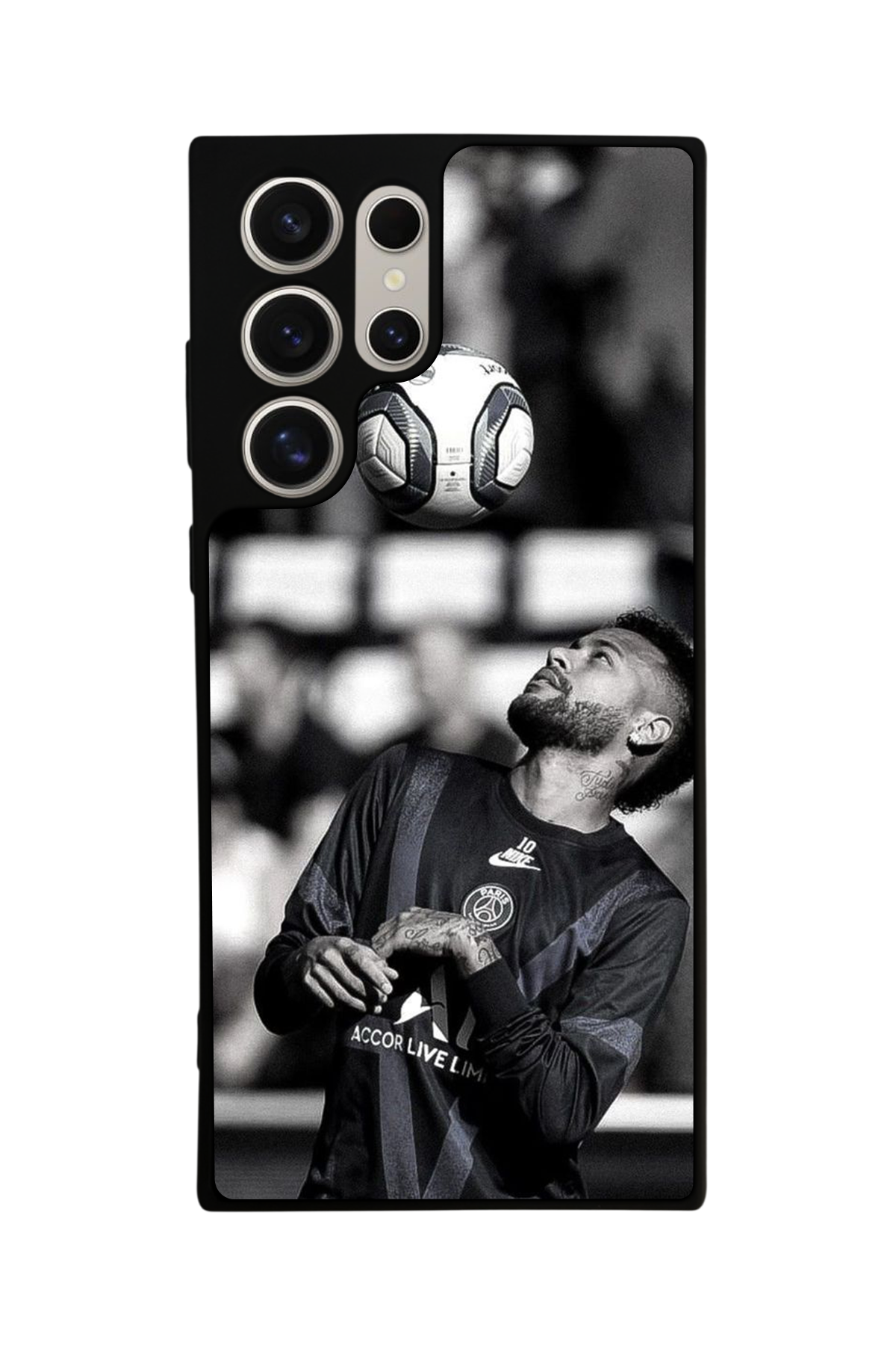 Samsung Galaxy S23 Ultra Uyumlu Neymar Tasarımlı Glossy Premium Kılıf